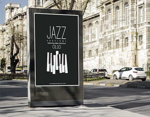 Manifesti Pubblicitari sui viali di Bologna