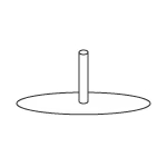 Banderole Display Base tonda