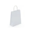 Shopper in carta Bianca S: 22x29x10 cm