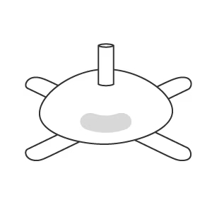 Bandiere da Spiaggia Base zavorrabile