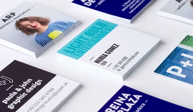 BIGLIETTI DA VISITA QUADRATI GALLERY