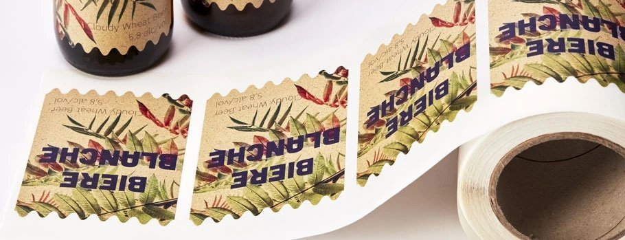 Etichette Adesive in Bobina Classiche