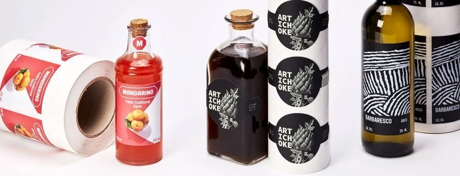 Etichette Adesive in Bobina Classiche