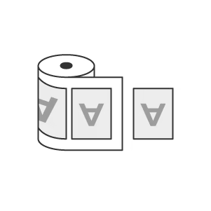 Etichette Adesive in Bobina per Applicazione Automatica 180&deg;